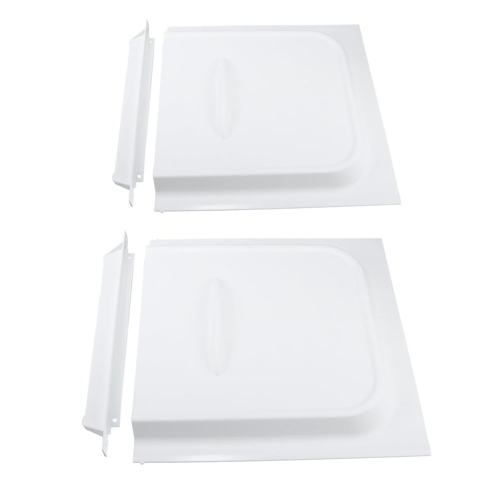 Hihaha RV Panel Shield Door Sliding Panel with Slide Stopper Replacement Parts for and Cars 2 Pieces Trailers, Campers, /