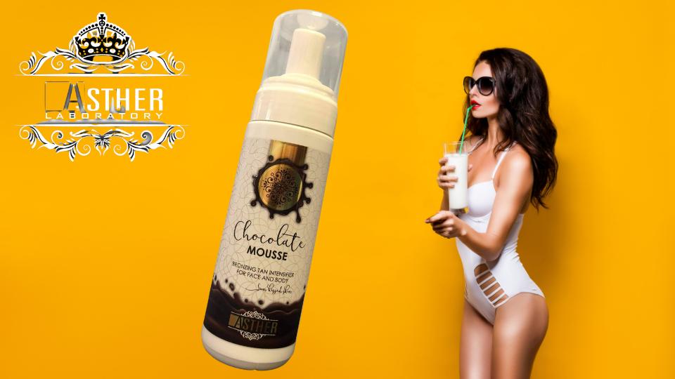 Asther Chocolate Mousse Pianka Do Opalania 150ml