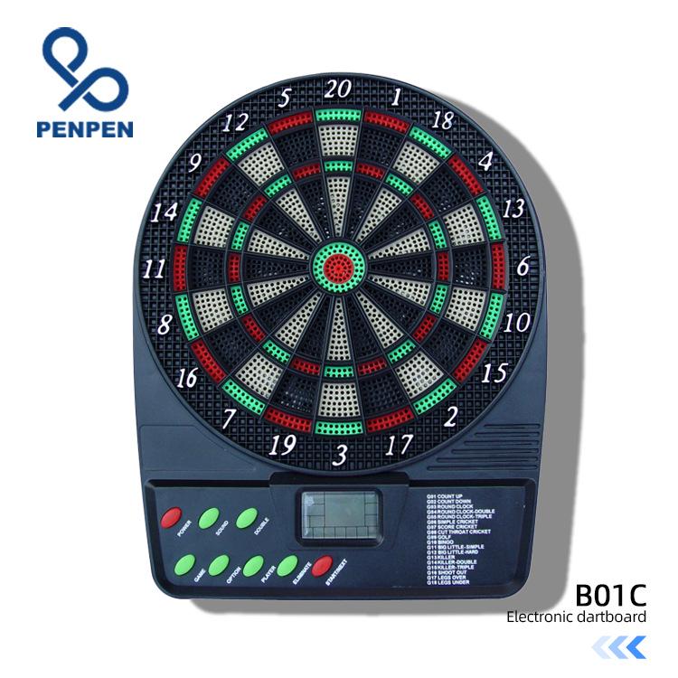 Spray PENPEN Dartboard Set: Safe Small Target & Auto-Scoring Darts for Kids