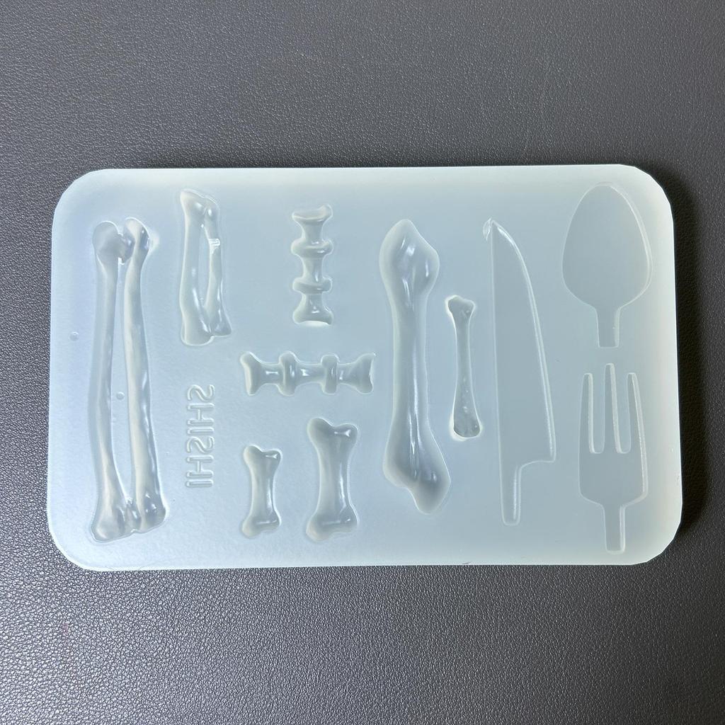 Многофункциональные силиконовые формы для выпечки в форме кости, гибкие кухонные инструменты, силиконовые формы для конфет, силиконовая текстура для конфет