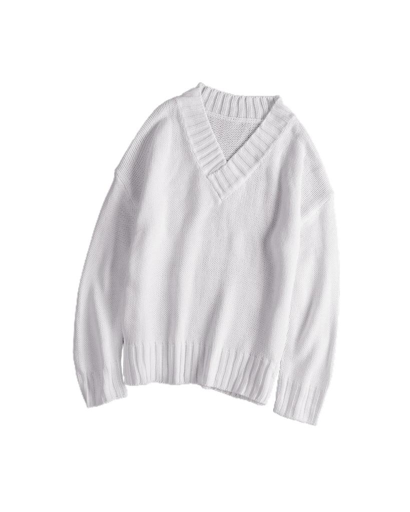 Azura Exchange Drop Shoulder Knitted Sweater