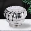Roof Ventilator Air Outlet Easy Installation Weatherproof Flue Vent Wind Turbines Cap
