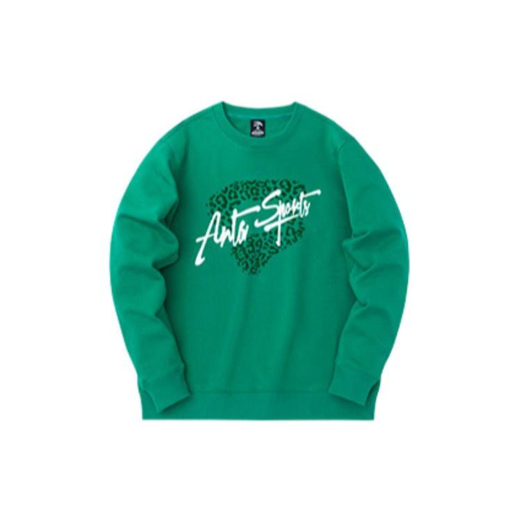 Anta Life Collection Sweatshirt Unisex Leopard Green 172248769-2