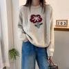 Weater for Women Autumn Winter Thickened Pullover Warm Knitted Stretchy Long Sleeve Oversize Jumper Tops