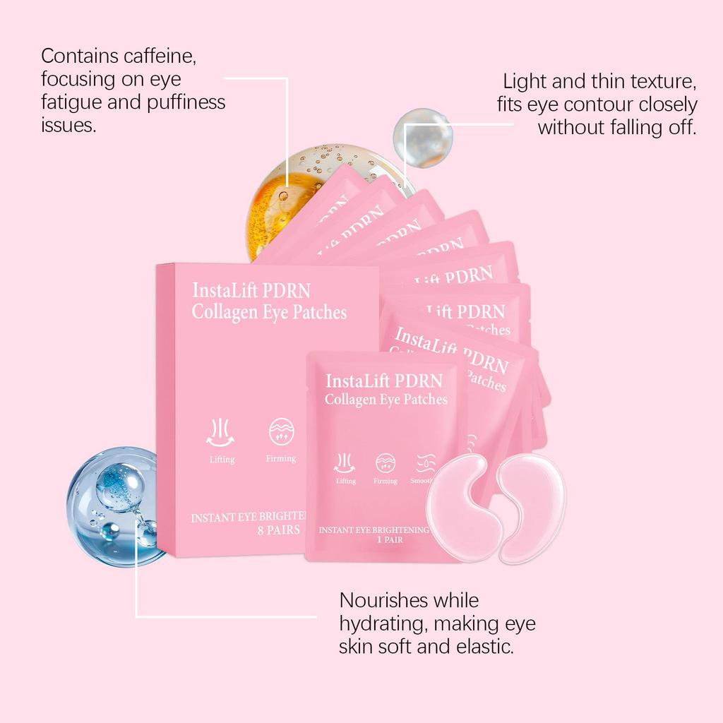 Увлажняющие коллагеновые патчи для глаз: Нежное увлажнение и питание для мягкой, обновленной кожи