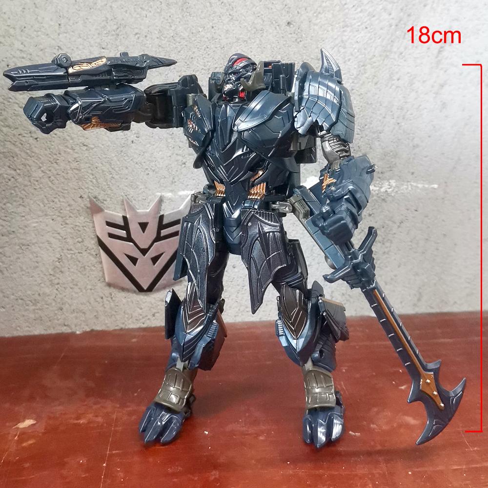 Transformation Toys Galvatron AOYI BMB H6001-2 18cm Decepticon Beast Wars Alloy Anime Action Figure Car Aircraft Model Boy Gifts