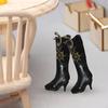 1/3 Ball Jointed Dolls Shoes, PU Leather BJD Long Boots for 60cm Doll Dress Up Accs