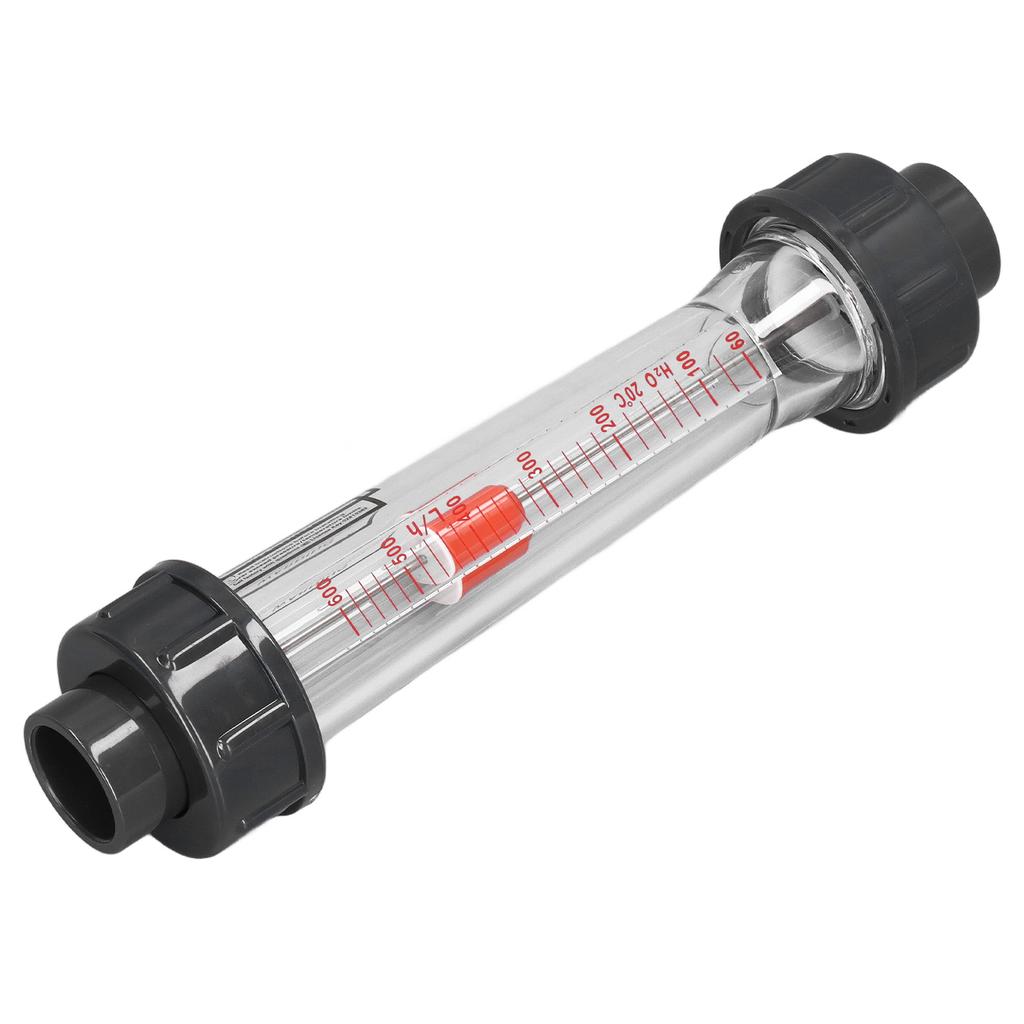 Liquid Flowmeter ABS Stable Acid Alkali Resistant Pipe Flowmeter for Chemical Petroleum Light Industry