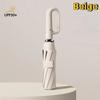 Automatic Folding Umbrella with Buckle Handle Uv Protection Umbrellas Waterproof Windproof Dual Use of Rain and Light Rain Gear