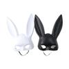 Decoration Gifts Party accessories Bunny Mask Women Half Mask Rabbit Ears Mask Halloween Mask