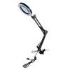 Magnifying Lamp 10X Magnifier Desk LED Light Adjustable with Clamp for Maintenance