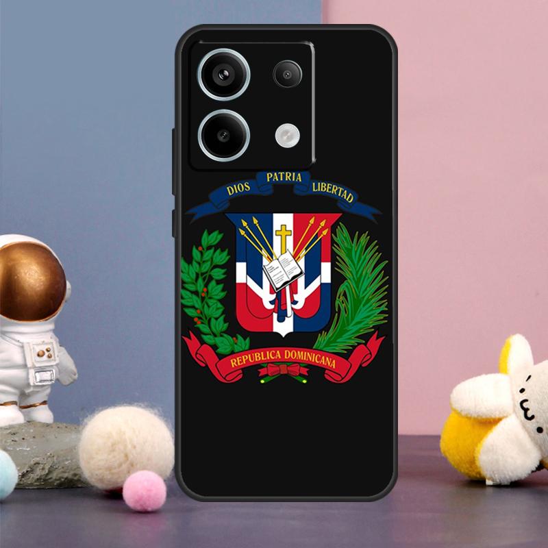 Dominican Republic Flag Case For Xiaomi Redmi Note 13 Pro 12 11 9 10 9S 10S 11S 12S Redmi 12 13 10C 12C 13C Cover