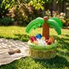 Inflatable Tree Cooler, Hawaiian Luau Party Drink Holder, Floating Pool Beverage Bucket For Summer Beach, Pool Party & BBQ