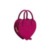Coach Сердце 20 Тисненая Буквенная Логотип Молния Фурнитура Пряжка Слот для Карт Лакированная Кожа Сумка-Сердце Ручная Сумка Сумка Через Плечо Маленькая CN600-B4MJ
