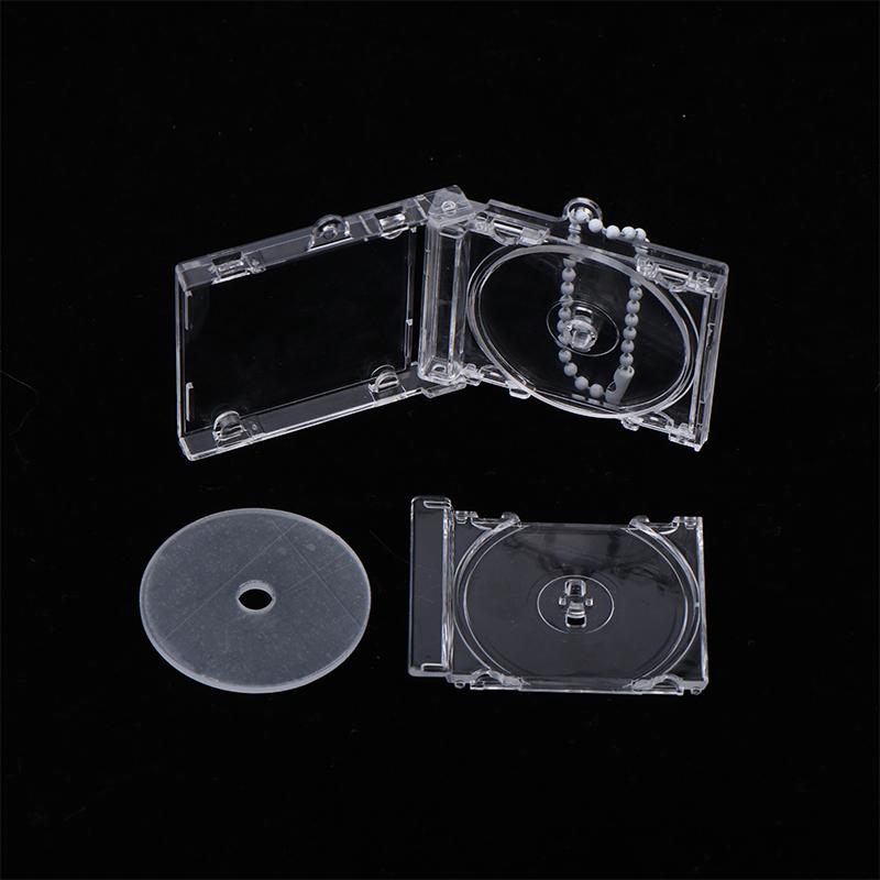 Периферийный памятный пустой альбом мини-футляр для компакт-дисков брелок в форме ключа для CD-плеера подвеска для рюкзака своими руками подвесное украшение