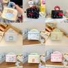 Мультяшная холщовая косметичка Hello Kitty с расширяемым отделением для хранения для девочек