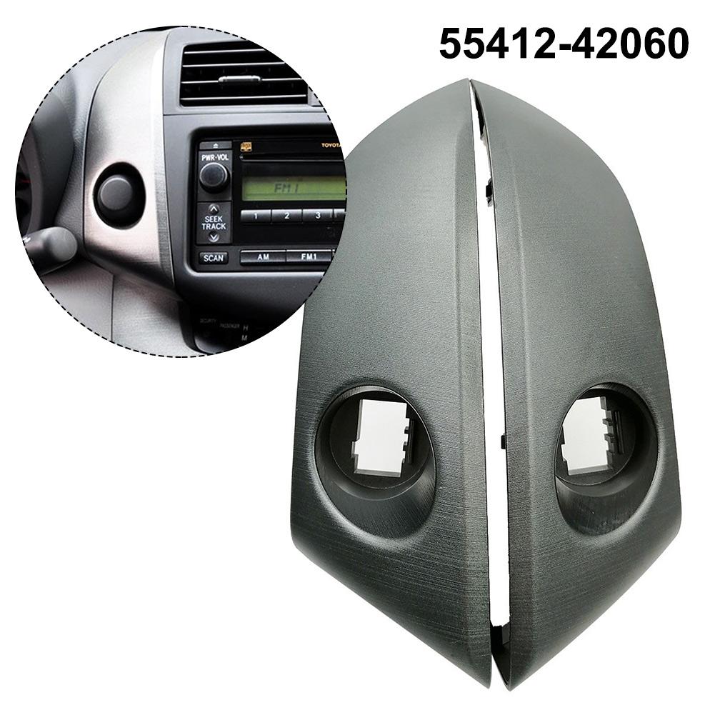 1 пара консоль воздухозаборник приборная панель отделка отделка для Toyota для Rav4 2006-2012 наклейки украшения аксессуары