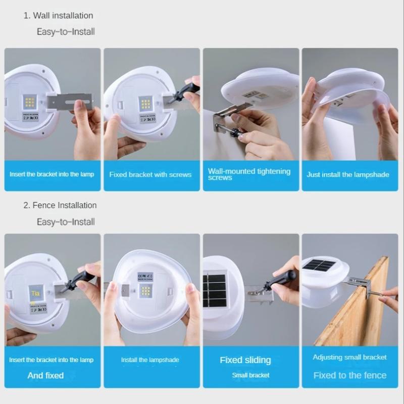 Солнечный светодиодный светильник, уличный светильник для двора, дома, забора, стены, с датчиком движения, декоративный светильник для патио и сада, наружный настенный светильник