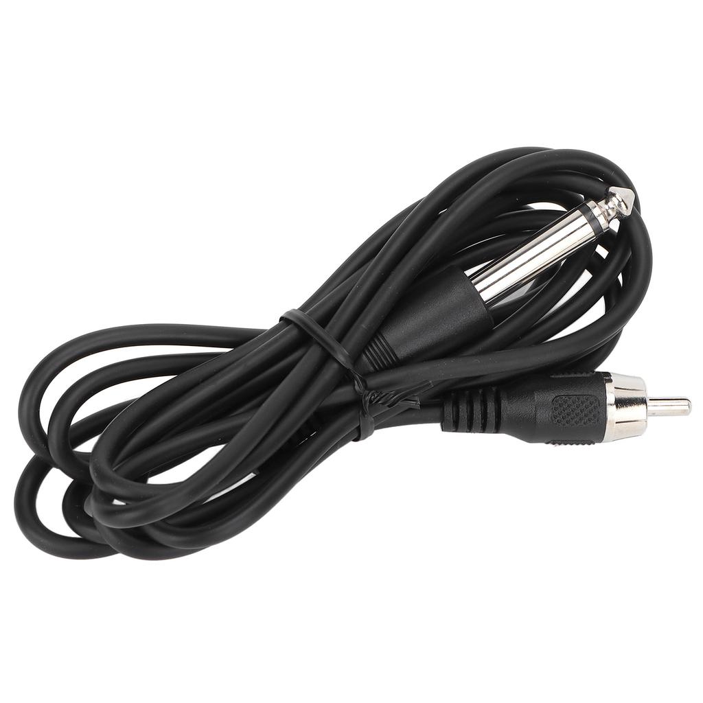5.9 футов RCA клип-шнур для татуировки профессиональный гибкий силиконовый клип-шнур для тату-машинки аксессуары черный
