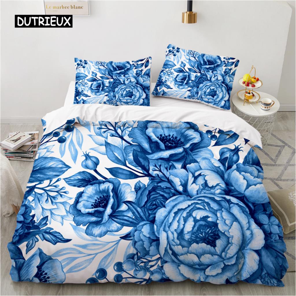 Роскошный комплект постельного белья 3D Европа Двуспальный пододеяльник Постельное белье Удобное одеяло/покрывало Постельный комплект в скандинавском стиле