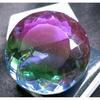 Stunning Tourmaline Bi-Color Use For Gift Natural Round Cut 90+ Ct Gemstone