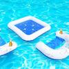 ПВХ Надувной Игровой Стол для Воды Бассейн U-образное Сиденье Водный Покерный Стол Игровой Мат Надувной Покерный Стол Игрушка