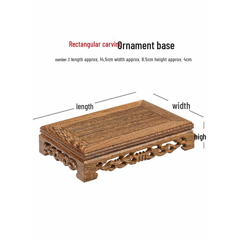 Венге и палисандр основа из массива дерева для поделок: Ваза, Кашпо из камня, Бонсай, Статуэтка Будды, Подставка для чайника