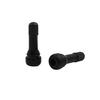 uxcell TR438 Tubeless Tire Valve Stem Vacuum Valve Stem with Dust Cap Snap In Automotive Black Pack of 10