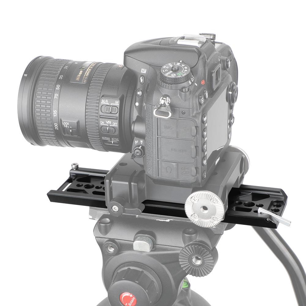 HDRIG 8-дюймовый легкий ласточкин хвост-слайдер для BMPCC4K/6K, A7S3, JTZ Iron Head и Base Rabbit Cage 3694