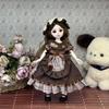 Attractive Eyes Princess Dress Up BJD Dolls Long Hair Princess Makeup Ball Joint Doll  Girl Gift