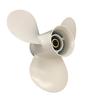 Boat Propeller 11 3/4x10 Fit for Yamaha Outboard 40HP-55HP 3 Blades Aluminum 13 Tooth OEM NO: 663-45954-01-EL 11.75x10