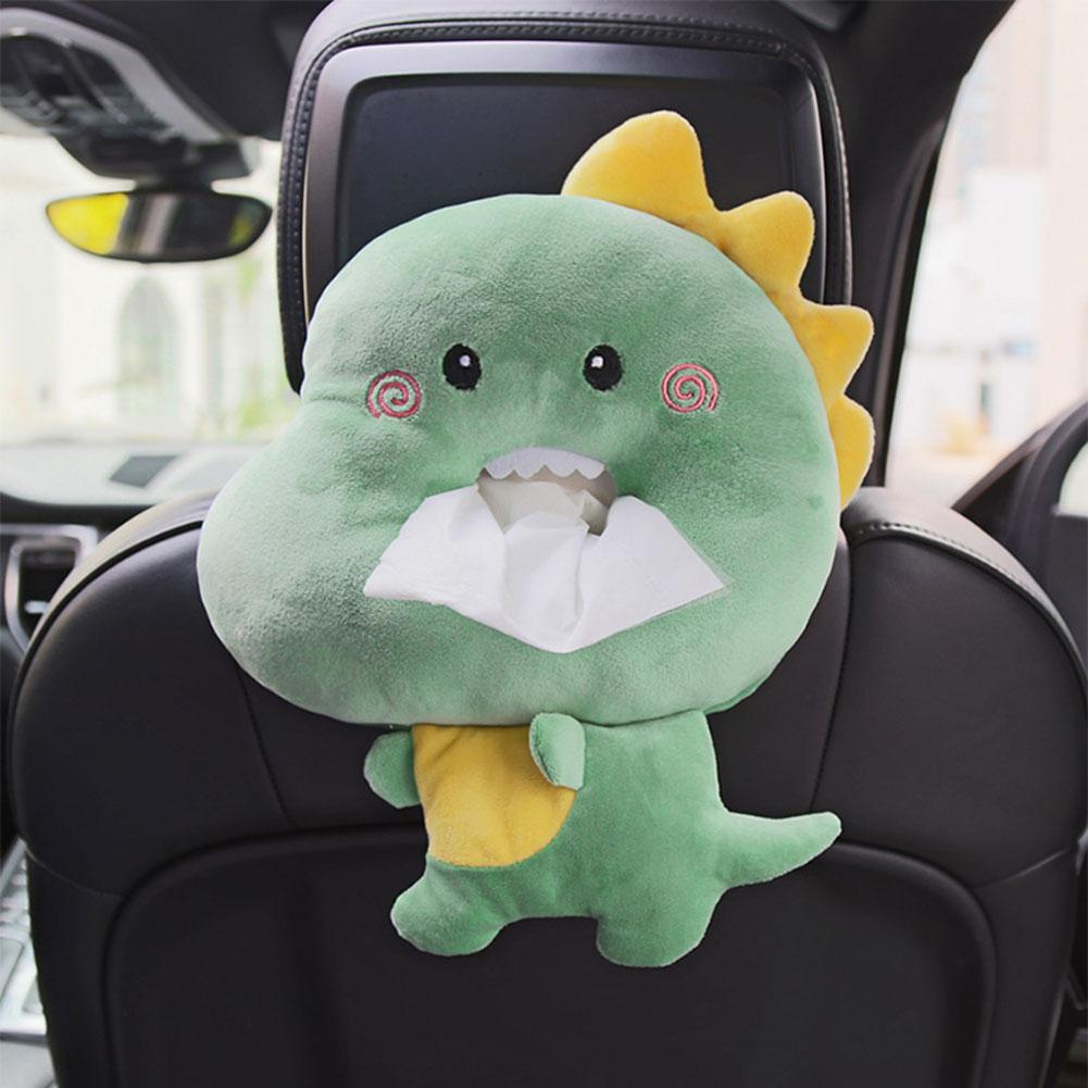 Милый держатель для салфеток в машину, держатель для коробки для салфеток в машину, плюшевая коробка для салфеток, автомобильные коробки для салфеток в машину, коробка для хранения салфеток P1L9