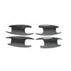 Car Door Handle Bowl Panel Cover Trim Carbon Fiber Pattern Decals For Mercedes Benz E Class W213 2016-2018 Exterior Accessories