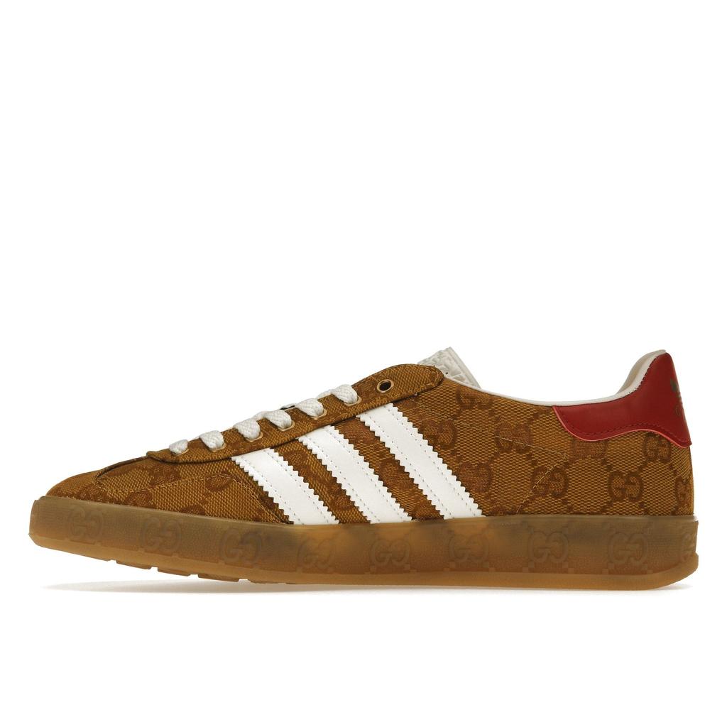 Adidas Gazelle GG Monogram Women Sneakers Brown Beige 707868-UWV20-7162