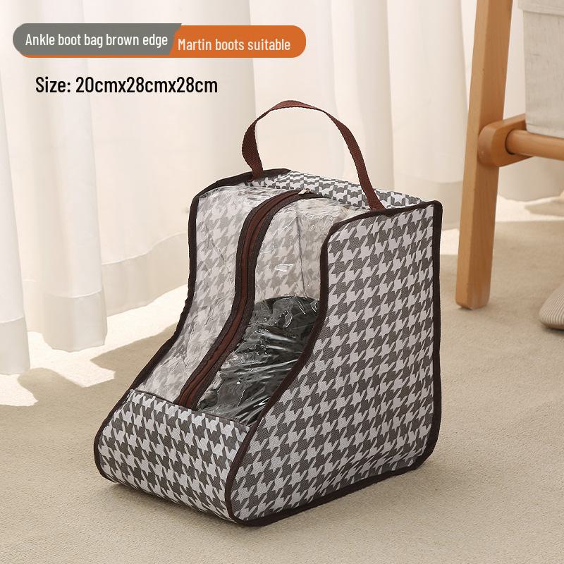 Waterproof Shoe Storage Bag for Home and Travel - Multi-functional Portable PVC Cover To Keep Boots Dust-Free