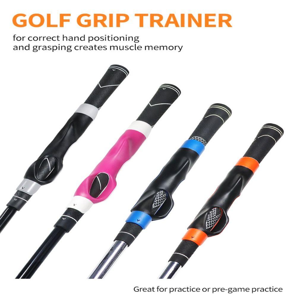Grip Trainer Attachment Gesture Alignment Training Aids Golf Swing Correction Golf Swing Trainer
