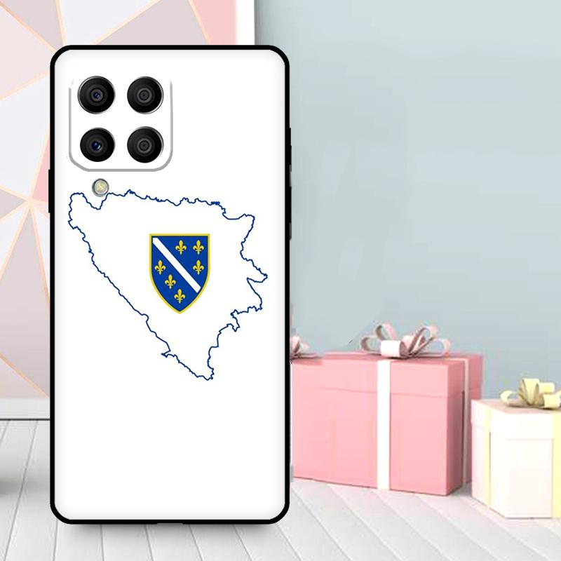 Чехол с флагом Боснии для Samsung Galaxy M36 M12 M52 M06 M16 M56 M33 M15 M55 M31 M13 M14 M53 M32 M35 M34 M54