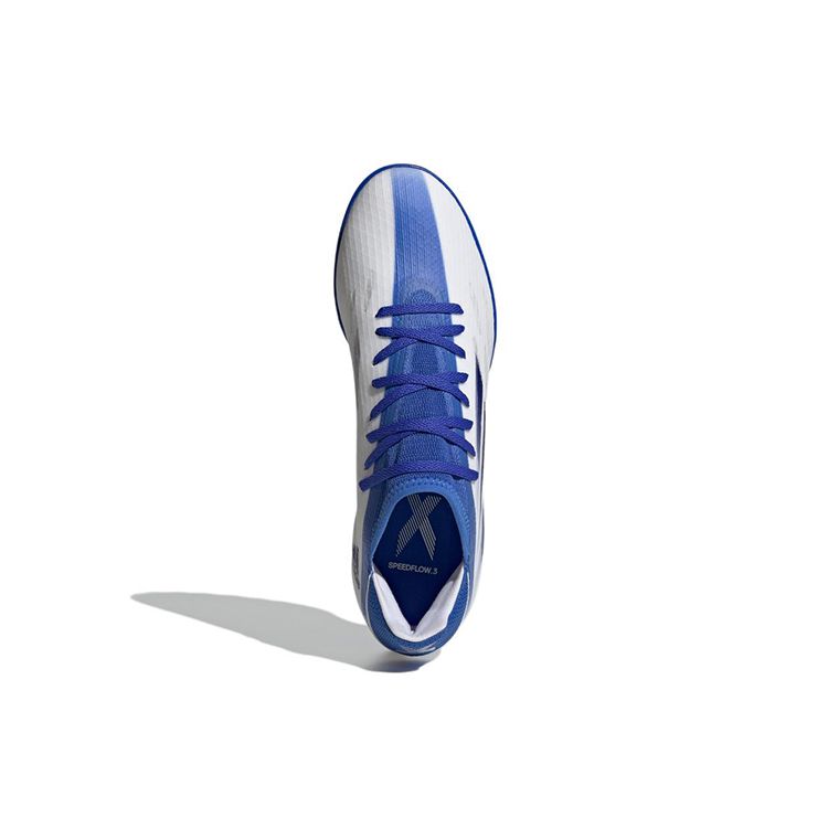 Adidas X Speedflow .3 Удобные шнурованные сороконожки Унисекс Футбольные бутсы Белый Синий GW7509