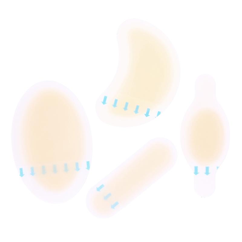 28 шт. Пластыри от мозолей Невидимые гидроколлоидные гелевые пластыри от мозолей Подушечки для мозолей для пятки, стопы, пальца ноги и защиты кожи