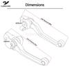 XCW 250 XCW мотоциклетные рычаги мотоциклетные с ЧПУ поворотные ручки тормоза для велосипеда с ЧПУ рычаги для 250XCW 2006-2018 2007 2008 2009