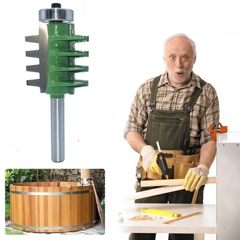 Фрезы с хвостовиком 8 мм, фрезы для соединения пальцев, резак для клея для дерева, конус, шип, столярные изделия, обрезка древесины, деревообрабатывающие инструменты