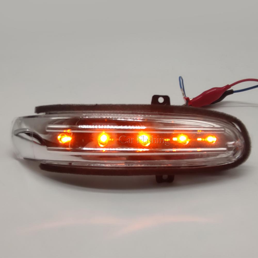 Для Mercedes Benz C230/240/280/320/350 W203 2001-2007 Зеркало двери Световой сигнал поворота Маркер Поворотник Лампа
