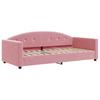 Daybed Pink 90x200 cm Velvet