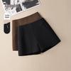 Sispars High-Waist Wide-Leg Short Pants