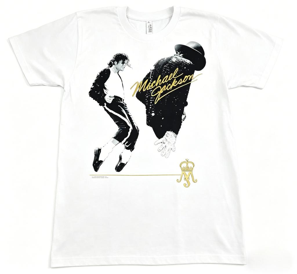 Унисекс Футболка Michael Jackson Винтажный Принт Поп-Звезды Хлопок Повседневная Короткий Рукав Ретро Музыкальная Графика Стритвир Футболка Унисекс Женская