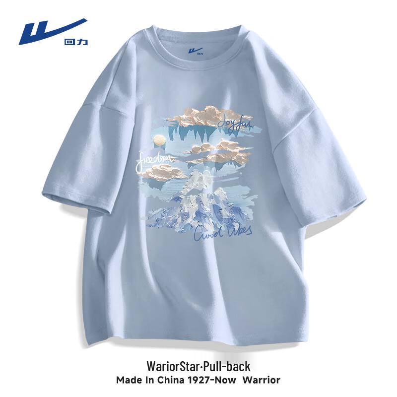 Warrior Унисекс футболка из чистого хлопка