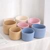 Handmade Woven Cotton Rope Woven Storage Box Basket Desktop Organizer Sundries Toys Comestics Keys Snacks Sundries Organizer