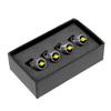 4pcs for Chevrolet Aveo Cruze Malibu Spark Lova Orlando Captiva Optra Trax Alloy Tire Decorative Covers Car Wheel Valve Cap
