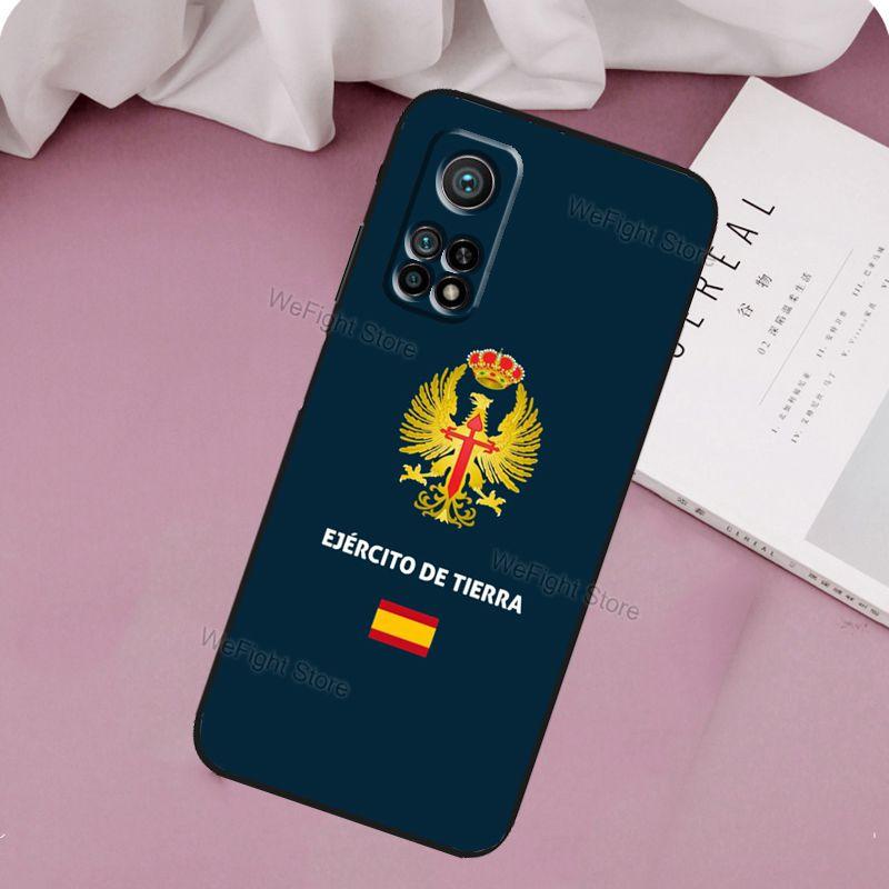 Spanish Passport Flag Case For POCO X3 Pro M3 M4 X3 GT F3 Phone Cover For Xiaomi 10T 11T Pro Mi 11 Lite