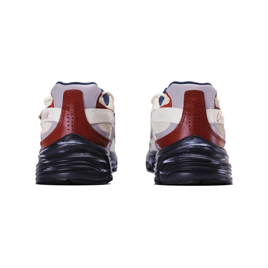 Nike Initiator Slip Resistant Abrasion Resistant Low top Casual Running Shoes Men's Beige White Red DZ2776-141(Team1789-)